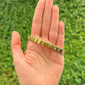 Italian Charm Bracelet Starter Golden READY TO WEAR Bracelet Vintage Style